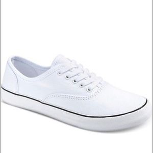 Mossimo Supply Co. White Low Cut Shoes